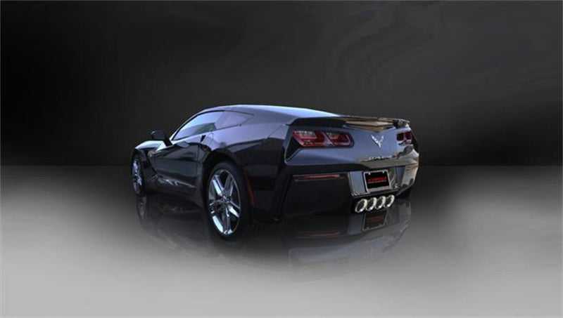 CORSA Performance, Corsa 2014 Corvette C7 Coupe 6.2L V8 AT/MT 2.75in Valve-Back Dual Rear Exit Polished Xtreme Exh