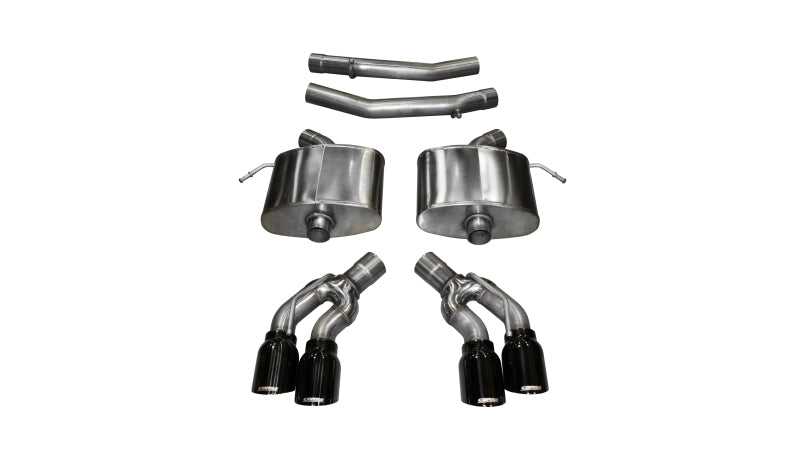 CORSA Performance, Corsa 2016 Cadillac CTS V 6.2L V8 2.75in Black Xtreme Axle-Back Exhaust