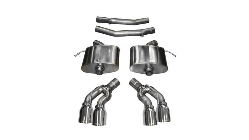 CORSA Performance, Corsa 2016 Cadillac CTS V 6.2L V8 2.75in Polished Xtreme Axle-Back Exhaust