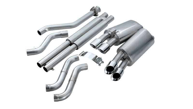 CORSA Performance, Corsa 92-95 Chevrolet Corvette C4 5.7L V8 LT1 Sport Cat-Back Exhaust w/ Twin 3.5in Polished Tips