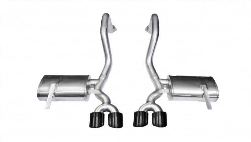 CORSA Performance, Corsa 97-04 Chevrolet Corvette C5 Z06 5.7L V8 Black Xtreme Axle-Back Exhaust