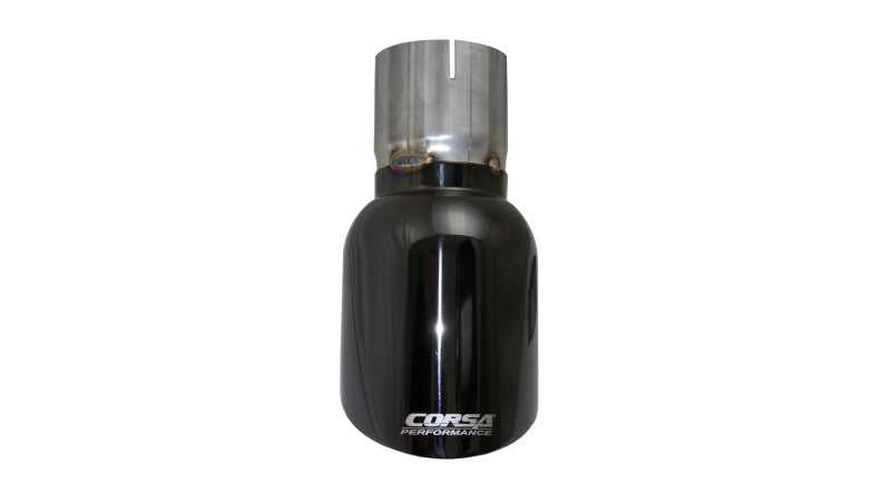 CORSA Performance, Corsa Single Universal 3.0in Inlet / 4.5in Outlet Black PVD Pro-Series Tip Kit