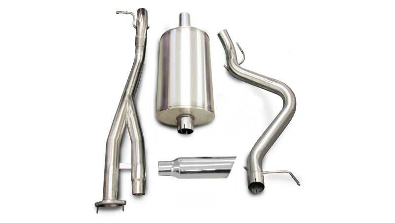 CORSA Performance, Corsa/dB 03-06 Chevrolet Silverado Short Bed SS 6.0L V8 Polished Sport Cat-Back Exhaust