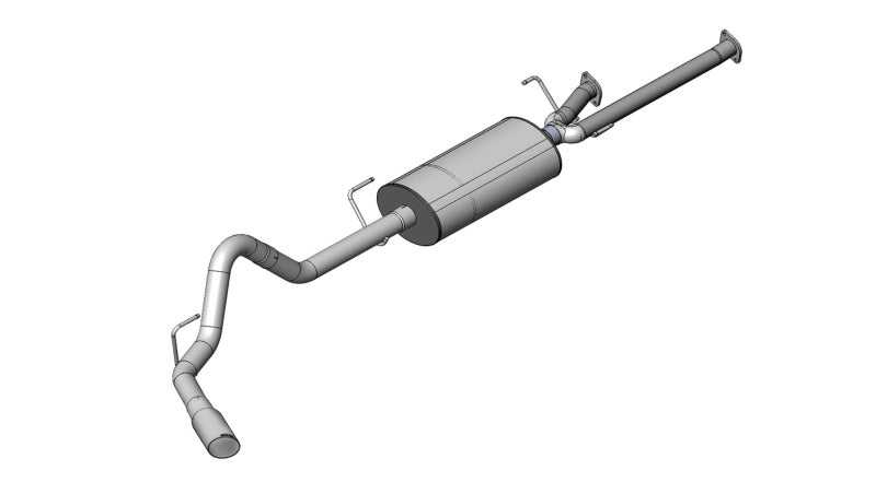 CORSA Performance, Corsa/dB 11-14 Toyota Tundra Double Cab/Crew Max 5.7L V8 Polished Sport Cat-Back Exhaust