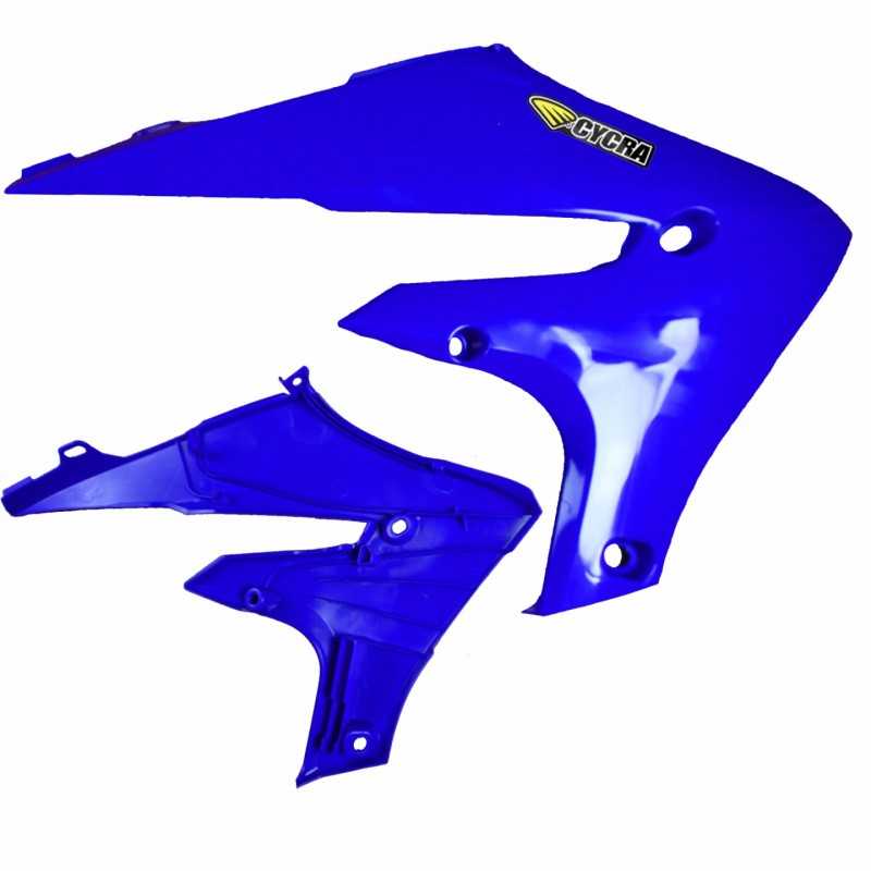 Cycra, Cycra 20-24 Yamaha WR250F Powerflow Radiator Shrouds OEM Blue