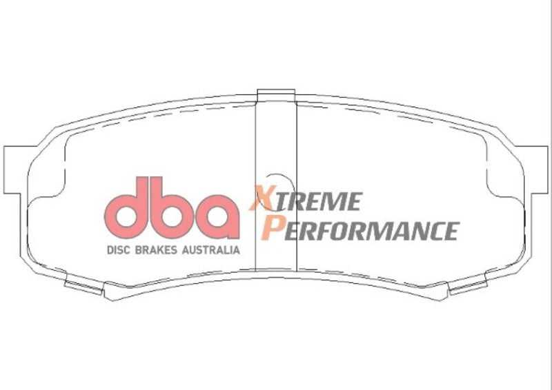 DBA, DBA 03-09 Toyota 4Runner XP650 Rear Brake Pads