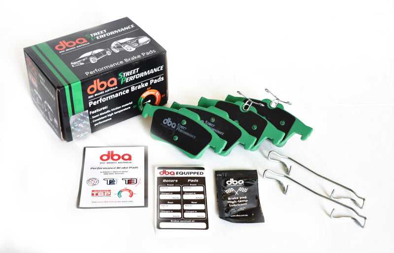 DBA, DBA 07-22 Nissan GT-R R35 Front Street Performance Brake Pad Kit