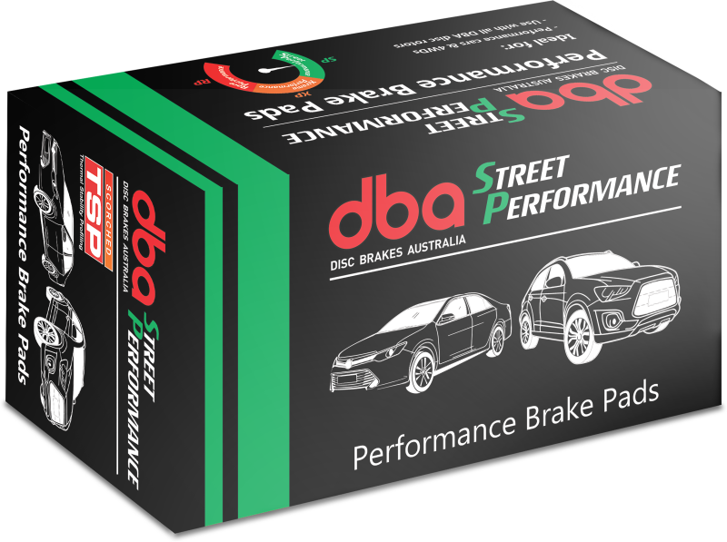 DBA, DBA 07-22 Nissan GT-R R35 Front Street Performance Brake Pad Kit