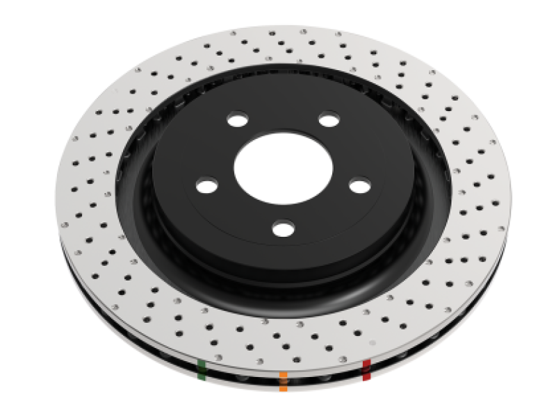 DBA, DBA 17-21 Honda Civic Type R Hatch Rear 4000 Series Drilled Rotor