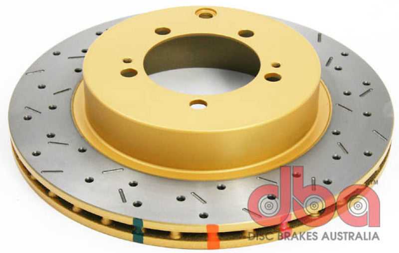 DBA, DBA 4419XS - 03-05 Evo 8/9 Rear Drilled & Slotted 4000 Series Rotor