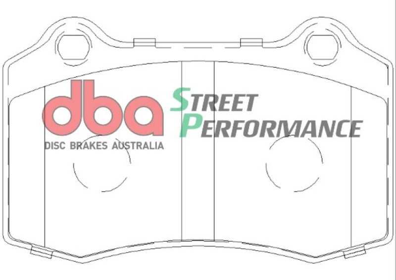 DBA, DBA 92-02 Dodge Viper Front SP Performance Brake Pads