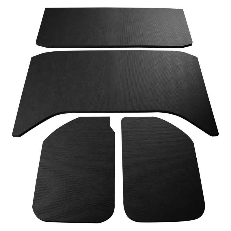 DEI, DEI 11-18 Jeep Wrangler JK 4-Door Boom Mat Headliner - 4 Piece - Black Leather Look