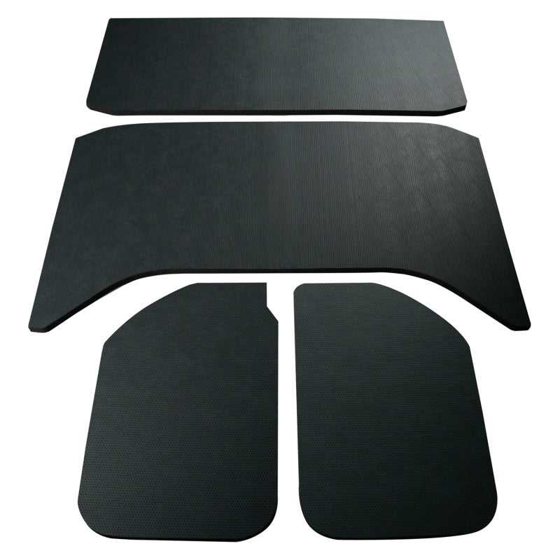 DEI, DEI 11-18 Jeep Wrangler JK 4-Door Boom Mat Headliner - 4 Piece - Black Leather Look