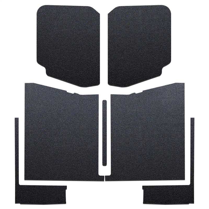 DEI, DEI 20-22 Jeep Gladiator JT 4-Door Boom Mat Complete Headliner Kit - 7 Piece - Black