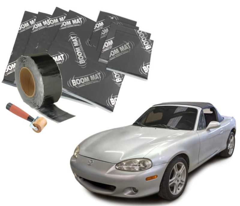 DEI, DEI 50600 - 90-05 Mazda Miata NA & NB Interior Floor Vibration Damping Material Kit