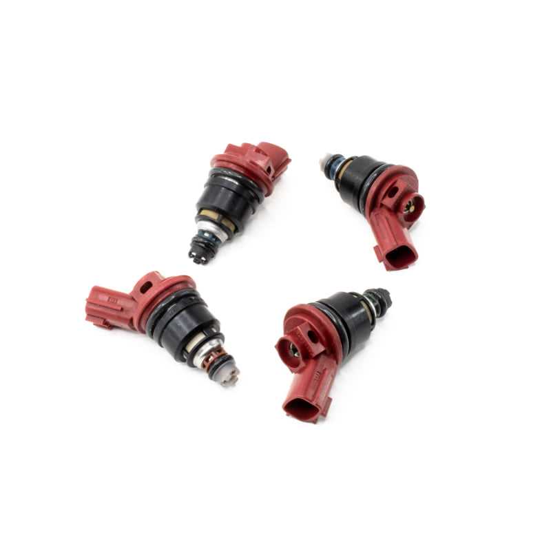 DeatschWerks, DeatschWerks 01J-00-0270-4 - Nissan G20 / SR20 / 240sx SR/KA 270cc Side Feed Injectors