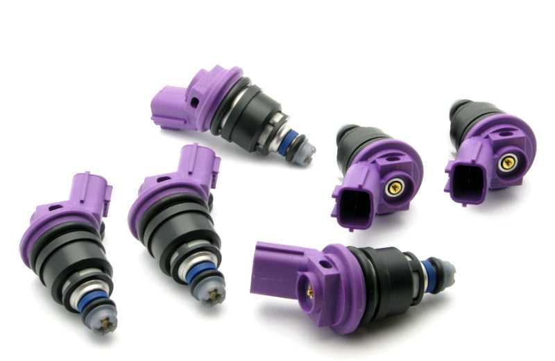 DeatschWerks, DeatschWerks 01J-00-0370-6 - 96-99 Nissan I30 VQ30 / RB25DET / Maxima VQ30de / 300zx 370cc Side Feed Injectors