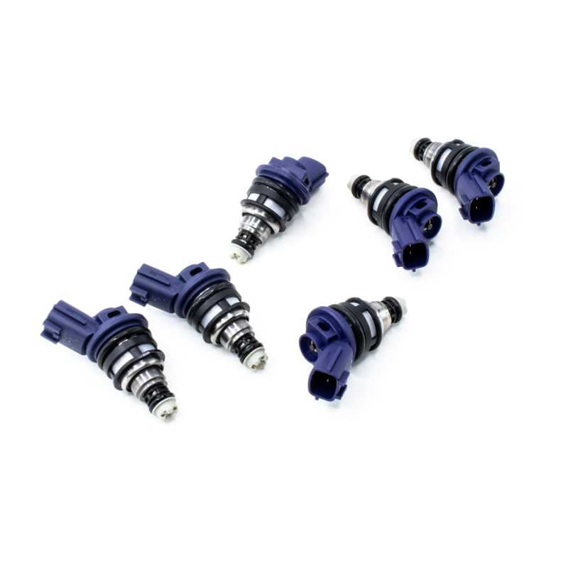 DeatschWerks, DeatschWerks 01J-00-0550-6 - 96-99 Nissan I30 VQ30 / RB25DET / Maxima VQ30de / 300zx 550cc Side Feed Injectors