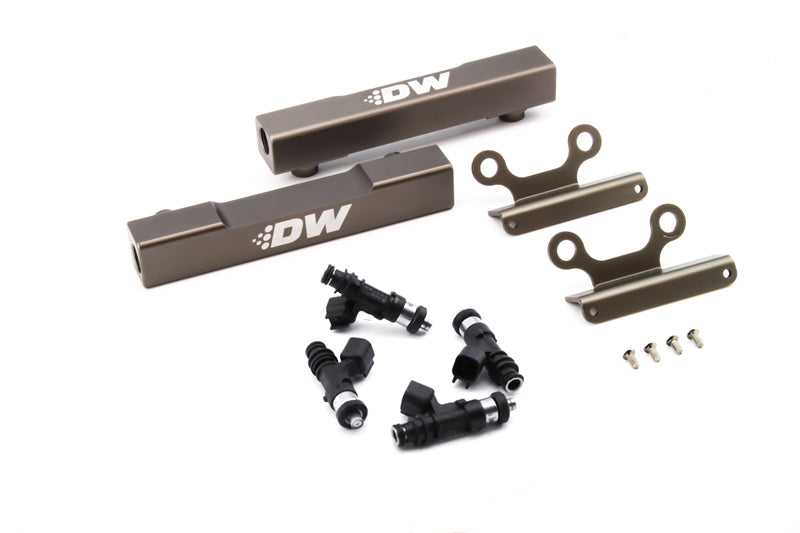 DeatschWerks, DeatschWerks 02+ Subaru WRX / 07+ STI/LGT Top Feed Fuel Rail Upgrade Kit w/ 750cc Injectors