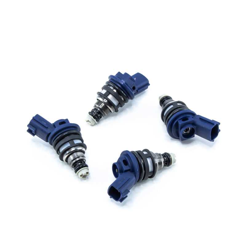 DeatschWerks, DeatschWerks 02J-01-0950-4 - Nissan G20 / SR20 / 240sx 950cc Side Feed Injectors