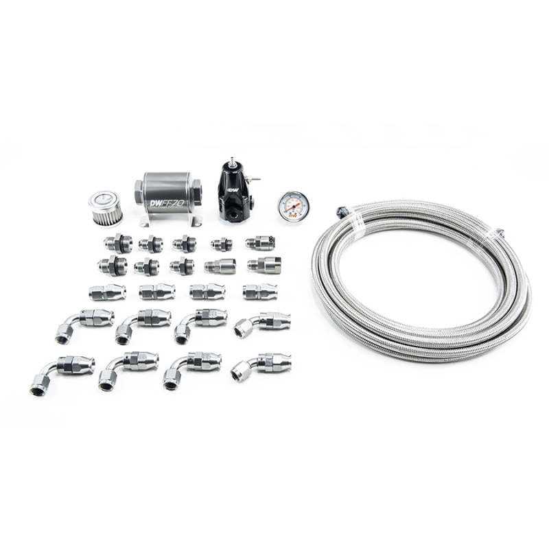 DeatschWerks, DeatschWerks 10-15 Chevy Camaro X2 Series Pump Module -6AN CPE Plumbing Kit