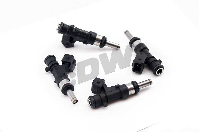 DeatschWerks, DeatschWerks 17MX-10-1100-4 - 07-15 Mitsubishi Evo X 1100cc XT Nozzle Injectors