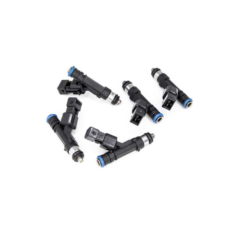 DeatschWerks, DeatschWerks 18U-09-0650-5 - 92-08 Volvo L5 Turbo White Block 650cc Injectors Set of 5