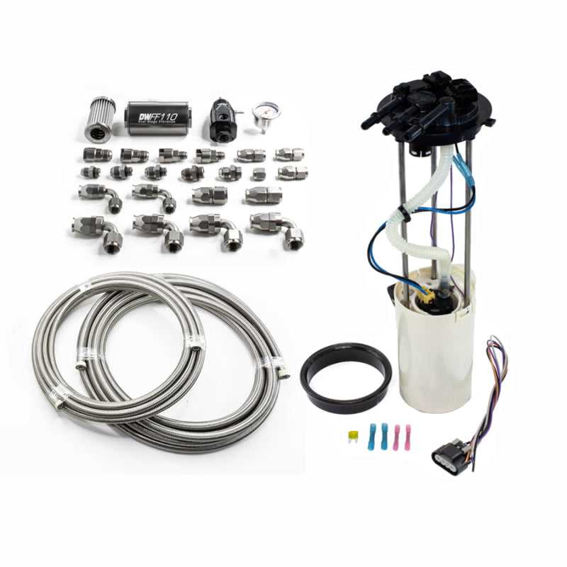 DeatschWerks, DeatschWerks 1999-2004 CM Truck DW400 Pump Module w/PTFE fuel lines