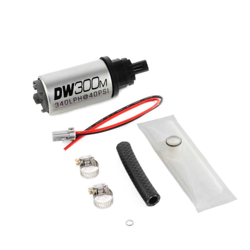 DeatschWerks, DeatschWerks 340 LPH Ford In-Tank Fuel Pump DW300M Series w/ 97-04 F-150/F-250 V6/V8 Install Kit