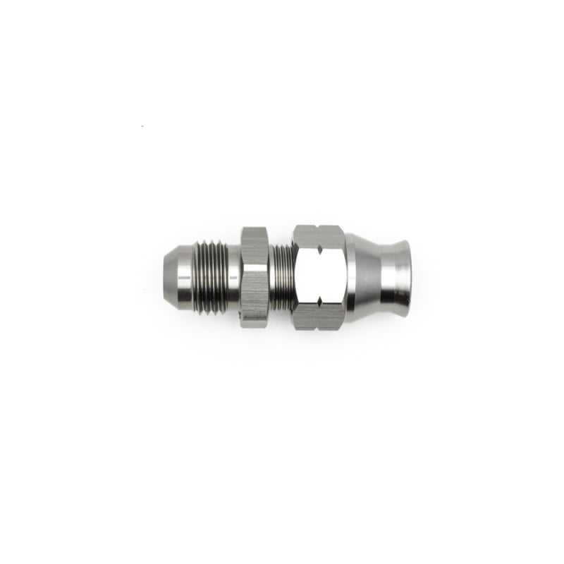 DeatschWerks, DeatschWerks 6-02-0108 - 6AN Male Flare to 5/16in Hardline Compression Adapter (Incl. 1 Olive Insert)