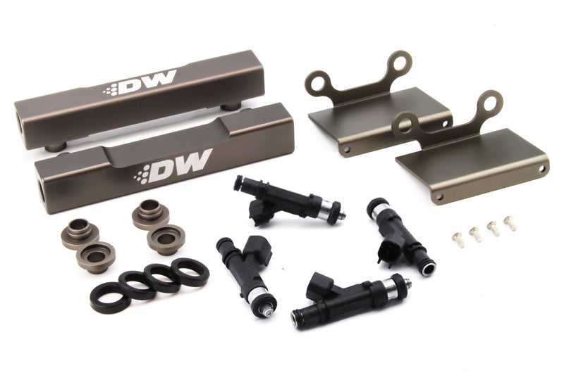 DeatschWerks, DeatschWerks 6-101-1000 FITS 04-06 Subaru STI/LGT Side Feed to Top Feed Fuel Rail Conv Kit w/ 1000cc Injectors