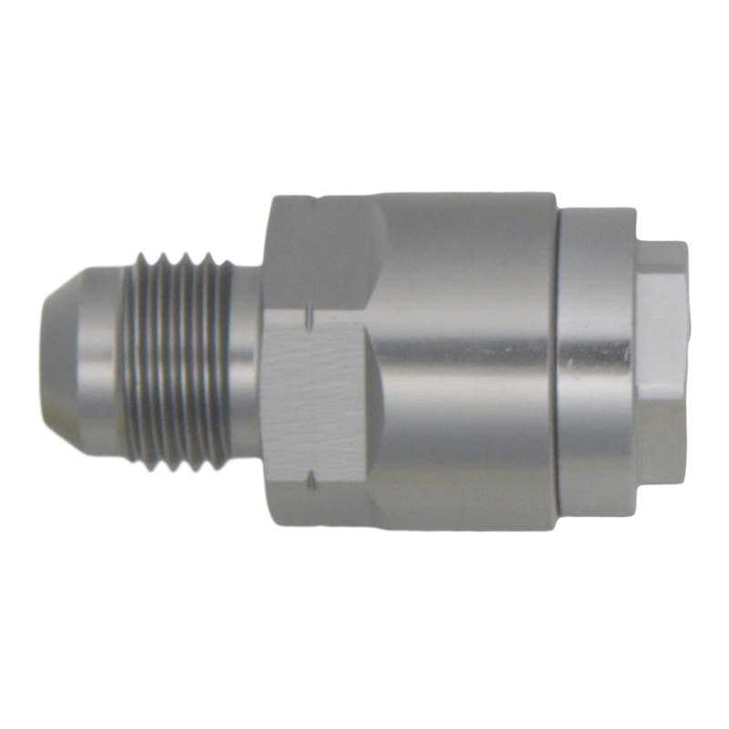 DeatschWerks, DeatschWerks 6AN Male Flare to 1/4in Female EFI Quick Connect Adapter