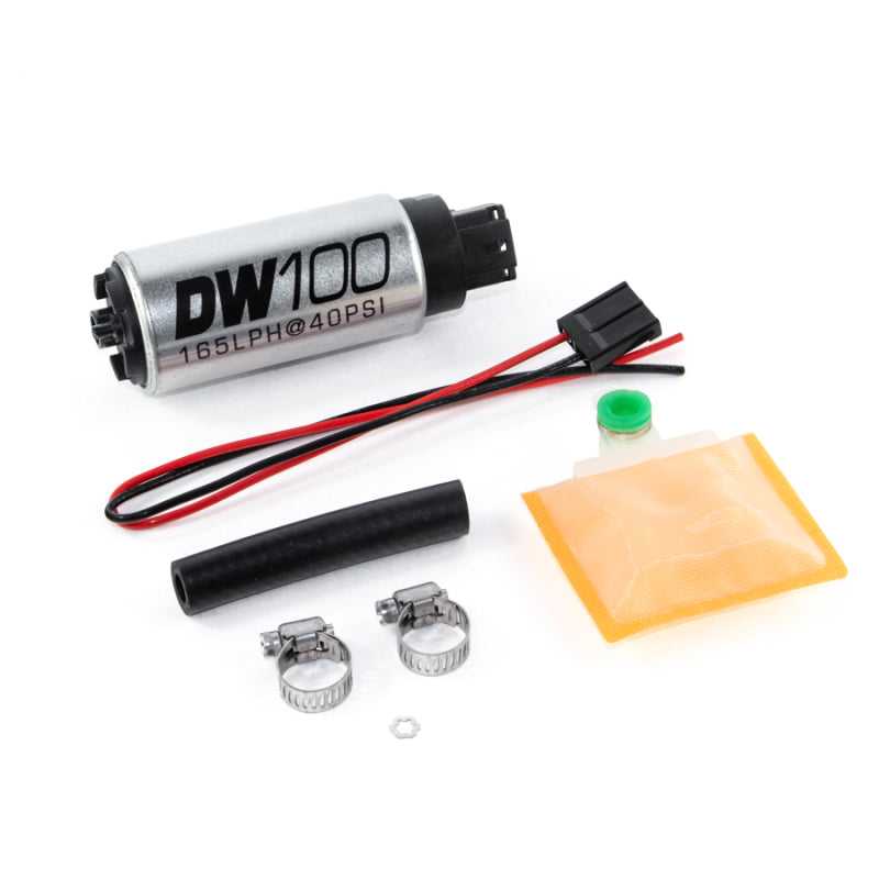 DeatschWerks, DeatschWerks 9-101-1000 - 165 LPH In-Tank Fuel Pump w/ Universal Install Kit