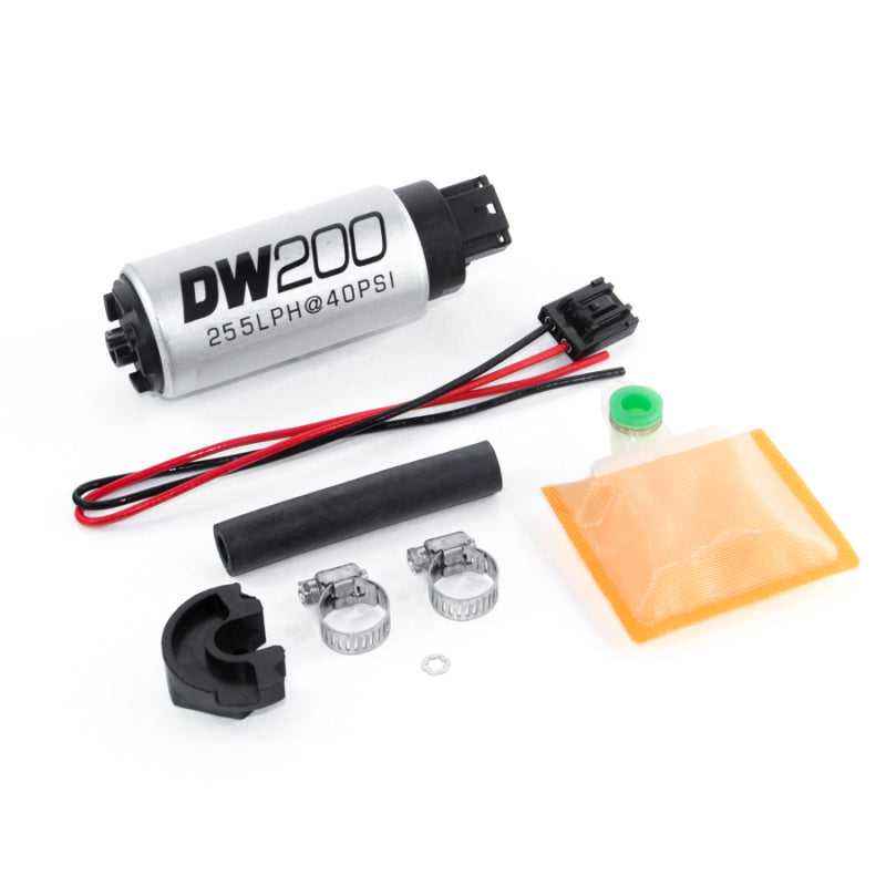 DeatschWerks, DeatschWerks 9-201-0766 - 255 LPH In-Tank Fuel Pump w/ 89-94 Nissan 240SX Set Up Kit