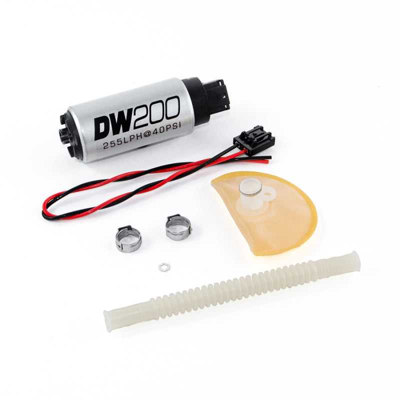 DeatschWerks, DeatschWerks 9-201-1020 - 09+ Nissan 370Z / 08+ Infiniti G37 DW200 255 LPH In-Tank Fuel Pump w/ Install Kit