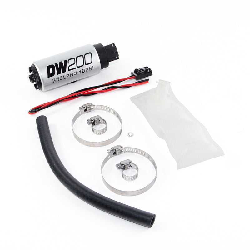 DeatschWerks, DeatschWerks 9-201-1023 - 90-96 Nissan 300zx (excl TT) 255 LPH DW200 In-Tank Fuel Pump w/ Install Kit