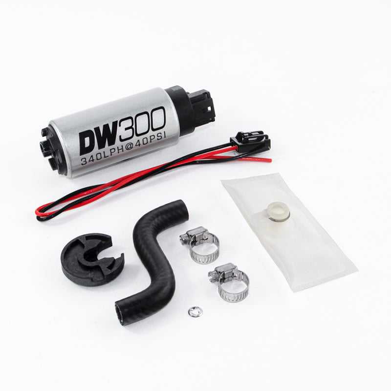 DeatschWerks, DeatschWerks 9-301-1014 - 85-97 Ford Mustang DW300 320 LPH In-Tank Fuel Pump w/ Install Kit