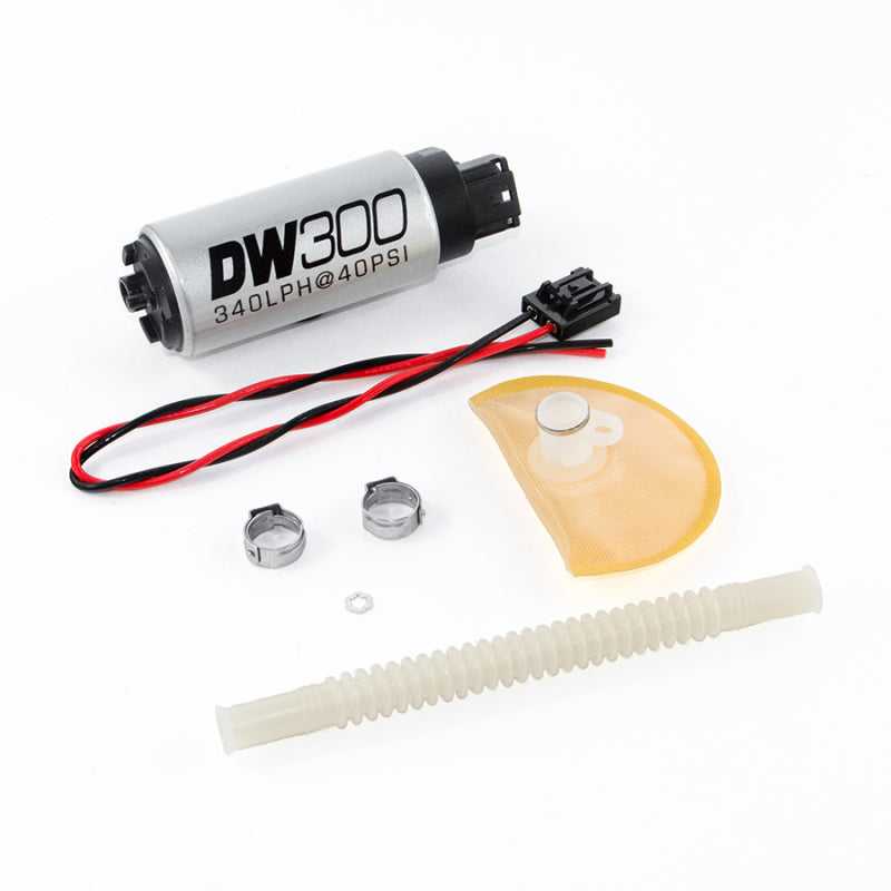 DeatschWerks, DeatschWerks 9-301-1020 - 09+ Nissan 370Z / 08+ Infiniti G37 DW300 340 LPH In-Tank Fuel Pump w/ Install Kit