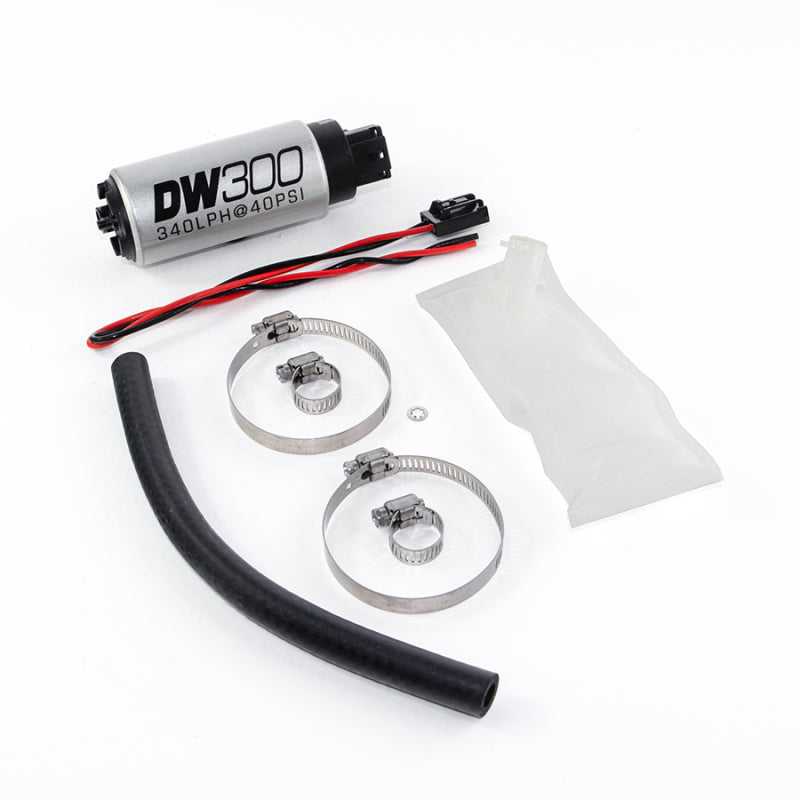 DeatschWerks, DeatschWerks 9-301-1023 - 90-96 Nissan 300zx/93-98 Nissan Skyline DW300 340 LPH In-Tank Fuel Pump w/ Install Kit