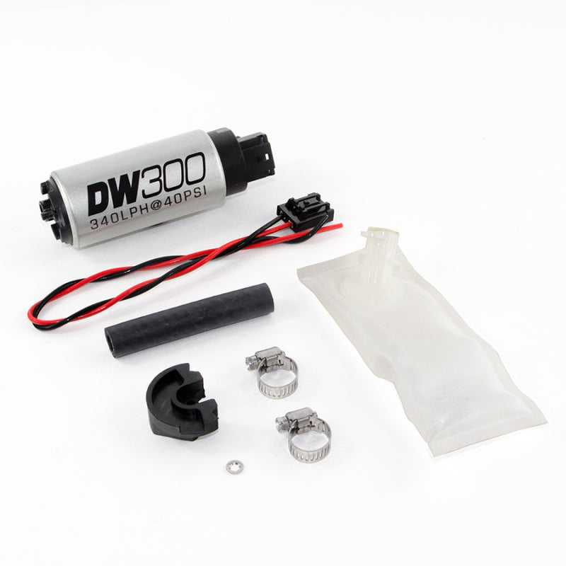 DeatschWerks, DeatschWerks 9-301-1024 - 94+ Nissan 240sx/Silvia S14/S15 DW300 340 LPH In-Tank Fuel Pump w/ Install Kit