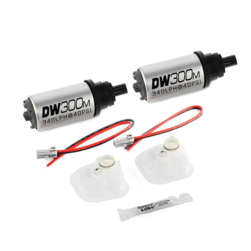 DeatschWerks, DeatschWerks 9-305-1035 - 340 LPH Ford In-Tank Fuel Pump DW300M Series w/ 07-10 GT500 / GT500KR Install Kit