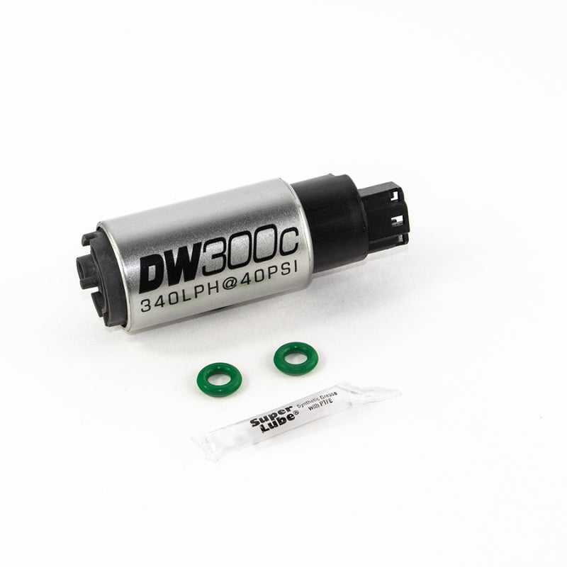 DeatschWerks, DeatschWerks 9-307-1009 - 340lph DW300C Compact Fuel Pump w/ 02-06 RSX Set Up Kit (w/o Mounting Clips)