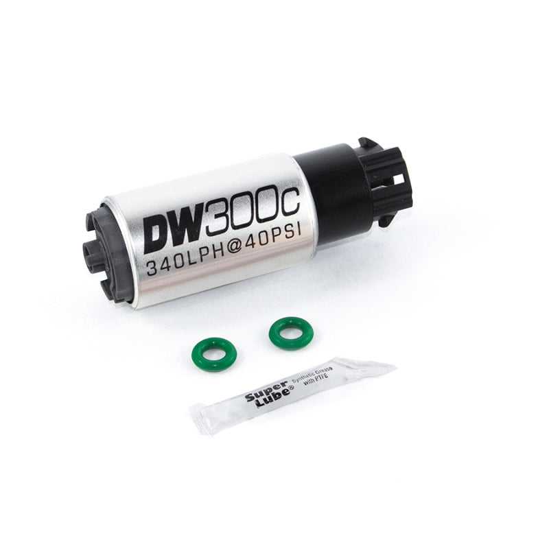 DeatschWerks, DeatschWerks 9-309-1009 - 340lph DW300C Compact Fuel Pump w/ 08-12 GTR Set Up Kit (2 Required)