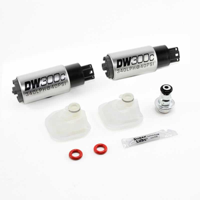 DeatschWerks, DeatschWerks 9-309-1039 - 09-15 Cadillac CTS-V DW300c (2) 340 LPH In-Tank Fuel Pumps w/ Install Kit