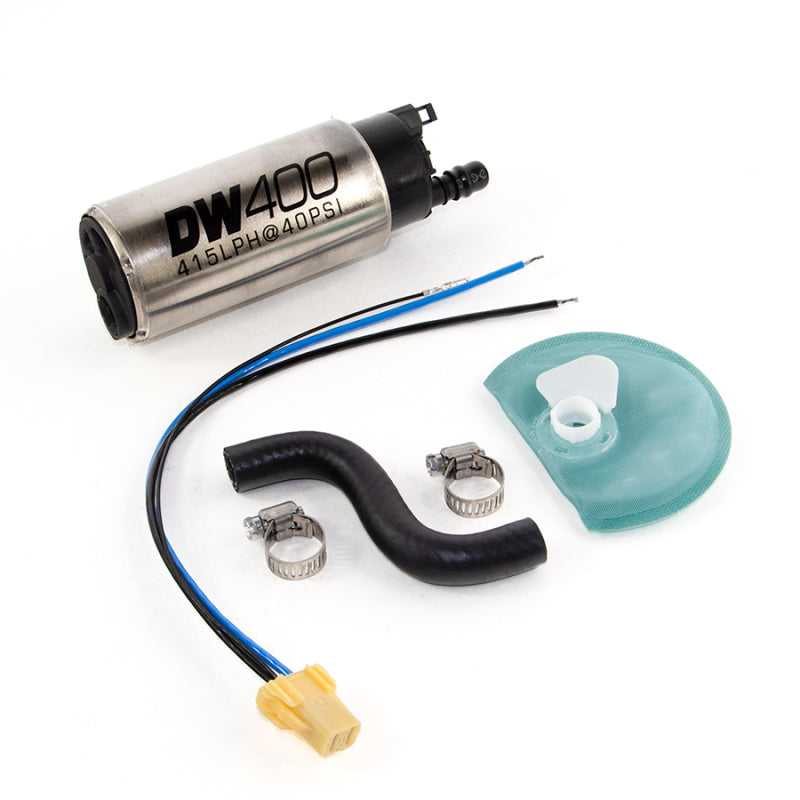 DeatschWerks, DeatschWerks 9-401-1044 - 415LPH DW400 In-Tank Fuel Pump w/ 9-1044 Install Kit 85-97 Ford Mustang Cobra