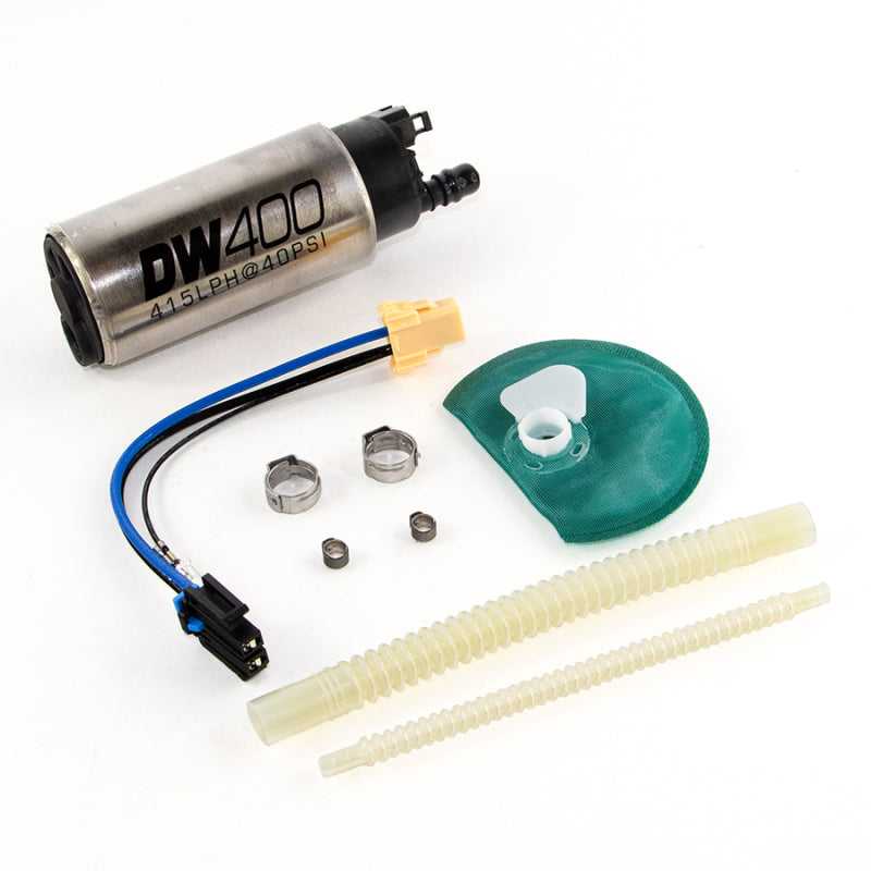 DeatschWerks, DeatschWerks 9-401-1046 - 415LPH DW400 In-Tank Fuel Pump w/ 9-1046 Install Kit 11-14 Ford Mustang V6/GT