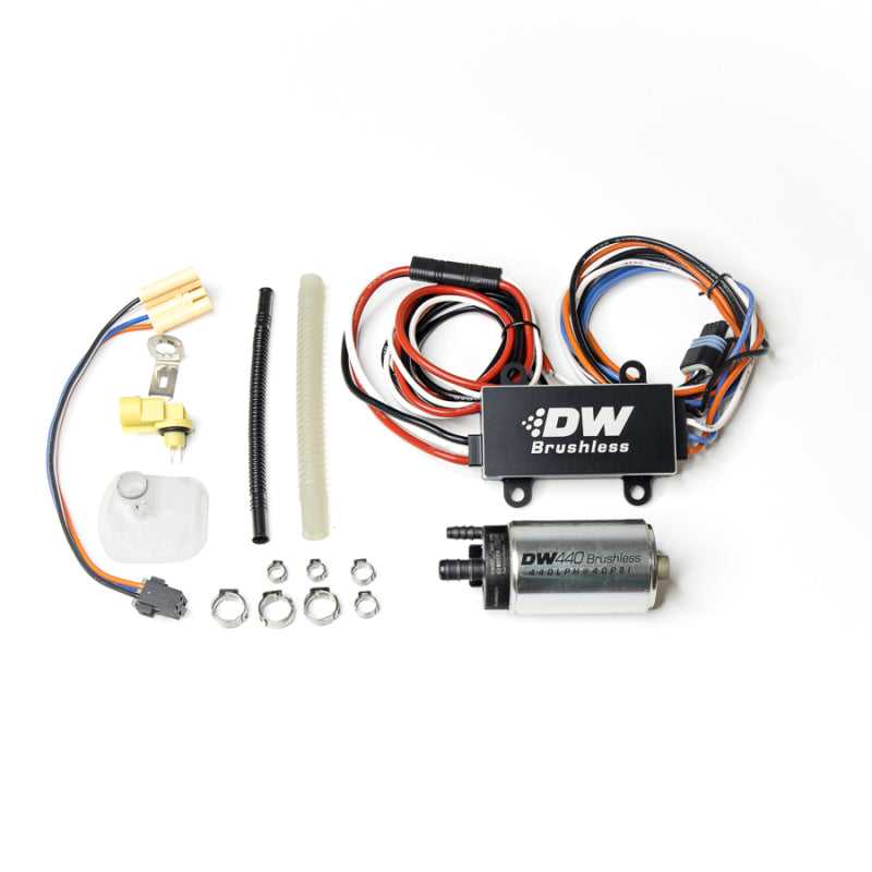 DeatschWerks, DeatschWerks 9-442-C103-0906 - DW440 440lph Brushless Fuel Pump w/ PWM Controller & Install Kit 2015+ Ford Mustang GT