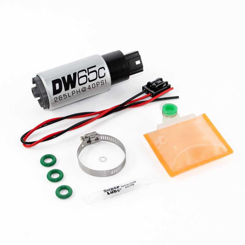 DeatschWerks, DeatschWerks 9-651-1017 - Ford Focus MK2 RS DW65C 265lph Compact In-Tank Fuel Pump w/Install Ki