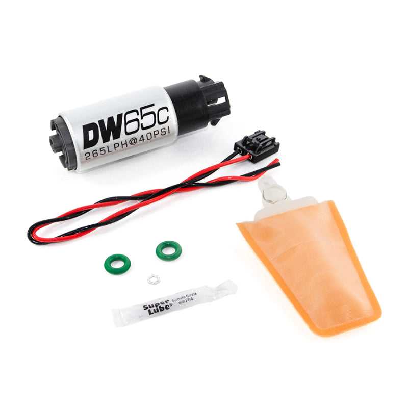 DeatschWerks, DeatschWerks 9-652-1006 - 265 LPH Compact In-Tank Fuel Pump w/ 04+ Lotus Elise/Exige Set Up Kit