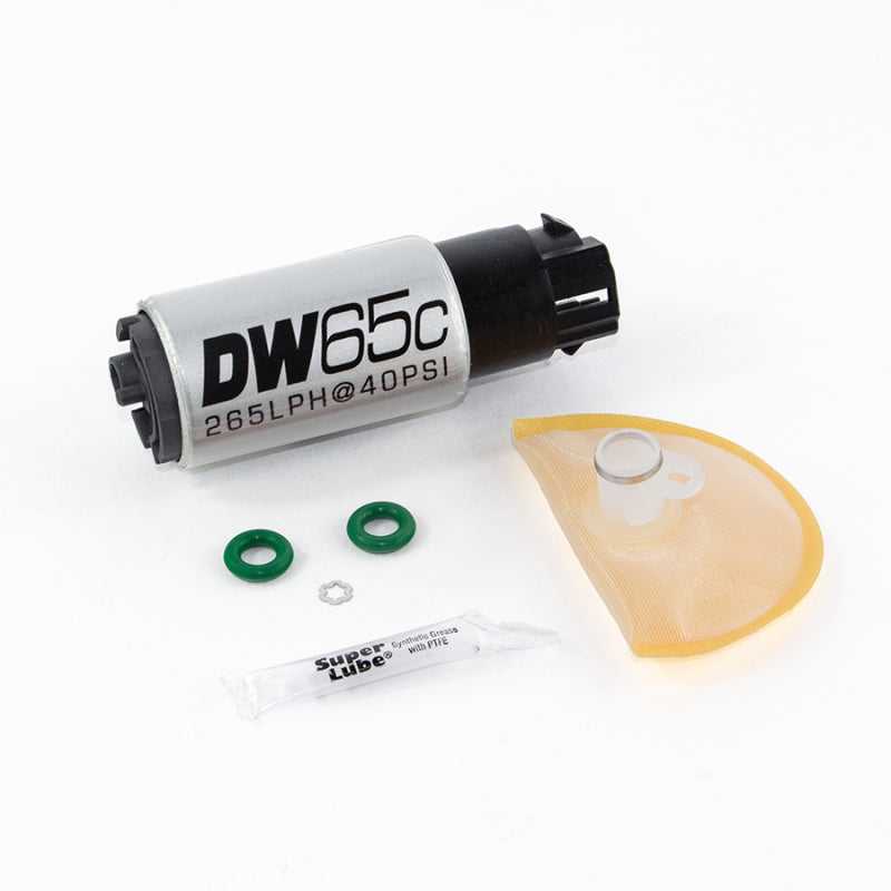 DeatschWerks, DeatschWerks 9-652-1008 - 265 LPH Compact In-Tank Fuel Pump w/ 08-12 WRX/ 08-15 STi / 05-09 LGT Set Up Ki